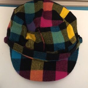 D&Y Plaid Conductor Hat